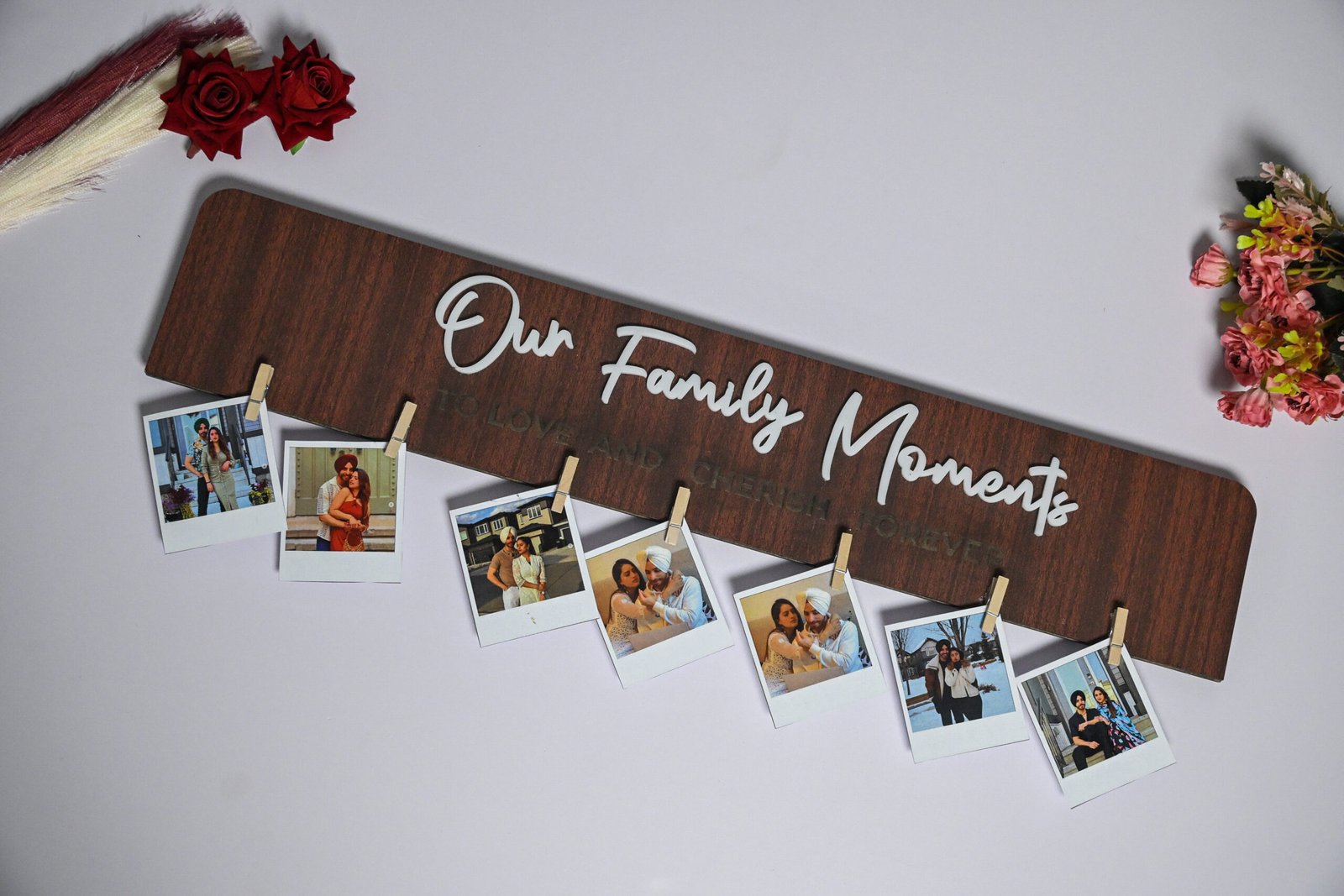 Family Moment Board Light Brown,Brown